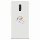 Husa silicon pentru Nokia 6, With Love