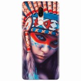 Husa silicon pentru Nokia 7 Plus, Attractive Girl Model