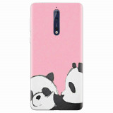 Husa silicon pentru Nokia 8, Panda