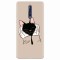 Husa silicon pentru Nokia 8, Th Black Cat In Hands