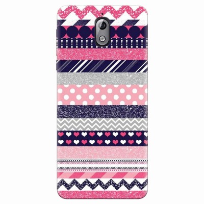 Husa silicon pentru Nokia 3.1, Love Pattern foto