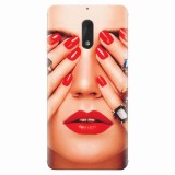 Husa silicon pentru Nokia 6, Rings On All Fingers