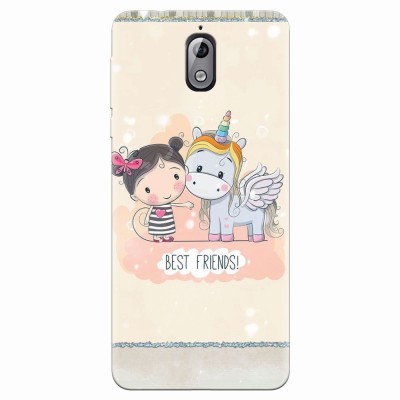 Husa silicon pentru Nokia 3.1, Best Friends foto