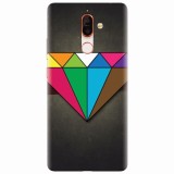 Husa silicon pentru Nokia 7 Plus, Colorful Diamond