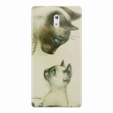 Husa silicon pentru Nokia 3, Little Cat