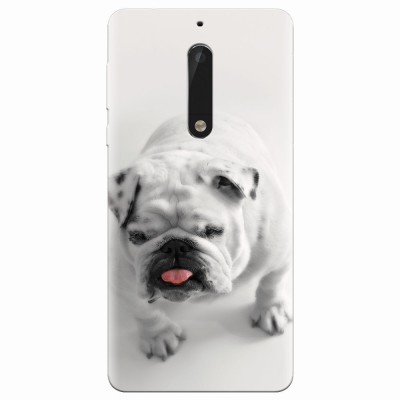 Husa silicon pentru Nokia 5, Pretty Doggy foto