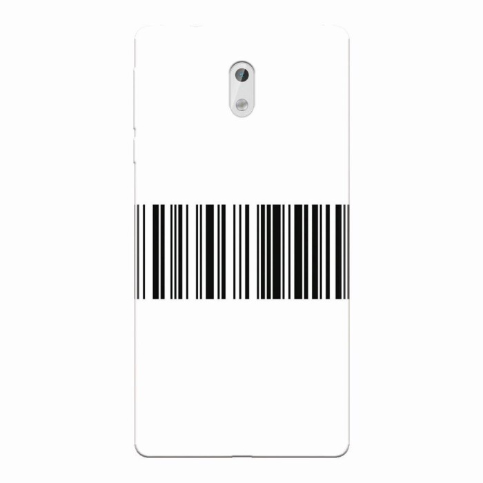 Husa silicon pentru Nokia 3, Bar Code