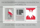Polonia 1979 - Bloc Expozitia filatelica Katowice &#039;79 ,neuzat,perfecta stare(z), Nestampilat