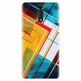 Husa silicon pentru Nokia 6, Abstraction Color Shape