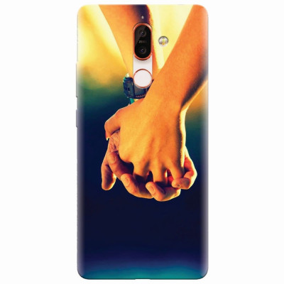 Husa silicon pentru Nokia 7 Plus, Couple Holding Hands foto