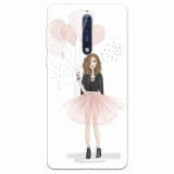 Husa silicon pentru Nokia 8, Happy Aniversary