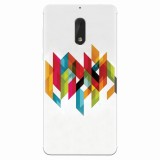 Husa silicon pentru Nokia 6, Geometric