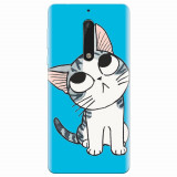 Husa silicon pentru Nokia 5, Cat Lovely Cartoon