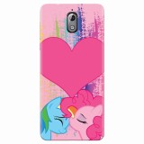 Husa silicon pentru Nokia 3.1, Pinkie Kiss