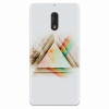 Husa silicon pentru Nokia 6, Abstract Grunge Light Triangle