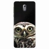 Husa silicon pentru Nokia 3.1, Owl In The Dark