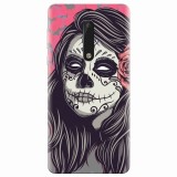 Husa silicon pentru Nokia 5, Mexican Girl Skull