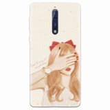 Husa silicon pentru Nokia 8, Dont Cry Anymore