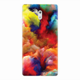 Husa silicon pentru Nokia 3, Oil Painting Colorful Strokes
