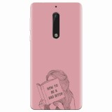 Husa silicon pentru Nokia 5, How To Be A Bad