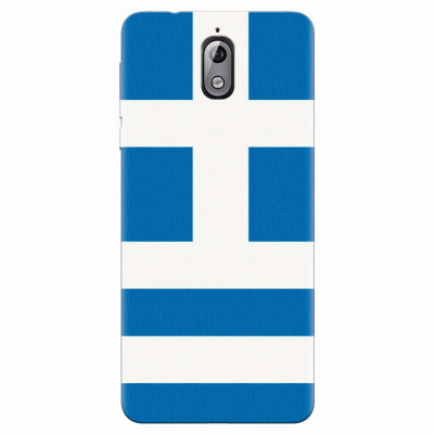 Husa silicon pentru Nokia 3.1, Greece Flag foto