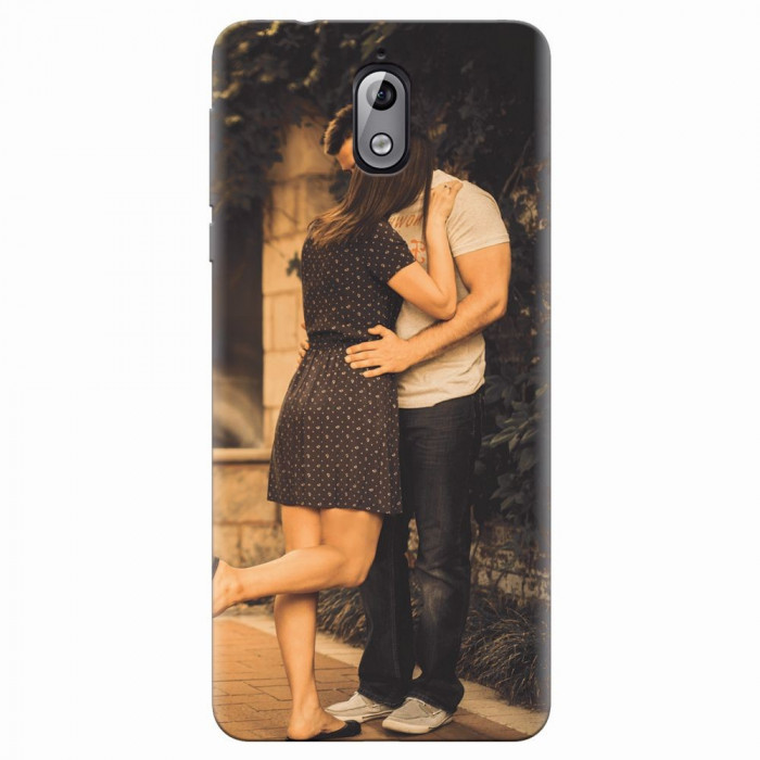 Husa silicon pentru Nokia 3.1, Couple Kiss