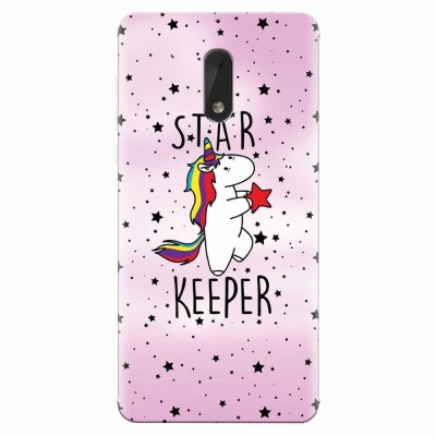 Husa silicon pentru Nokia 6, Unicorn Star Keeper foto