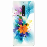 Husa silicon pentru Nokia 5, Flower 011