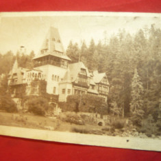 Ilustrata Sinaia - Castelul Pelisor 1945