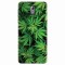 Husa silicon pentru Nokia 3.1, Green Leaf Pattern
