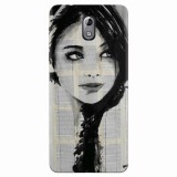 Husa silicon pentru Nokia 3.1, Blue Eyes