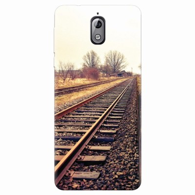 Husa silicon pentru Nokia 3.1, Railroad foto