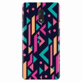 Husa silicon pentru Nokia 6, Alien Geometrics