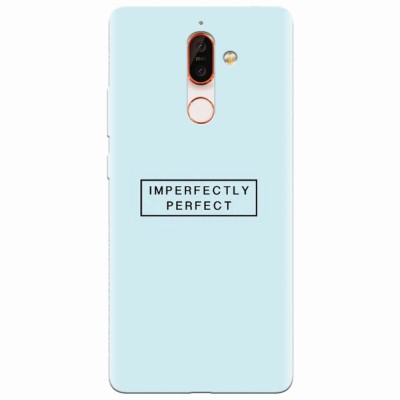 Husa silicon pentru Nokia 7 Plus, Imperfectly Perfect foto