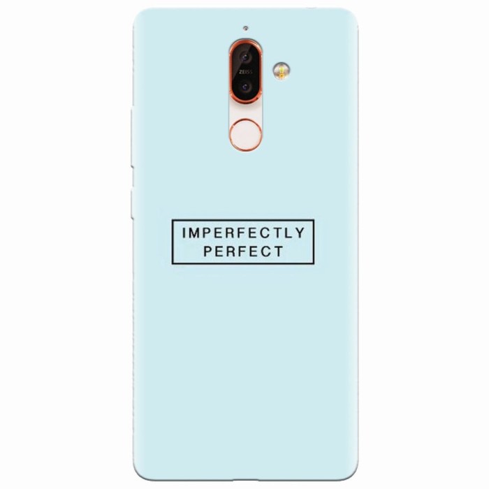 Husa silicon pentru Nokia 7 Plus, Imperfectly Perfect