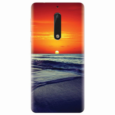 Husa silicon pentru Nokia 5, Ocean Sunset foto