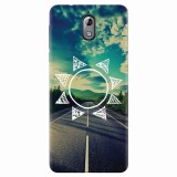 Husa silicon pentru Nokia 3.1, Sun On The Road