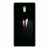 Husa silicon pentru Nokia 3, Mystery Man In Suit