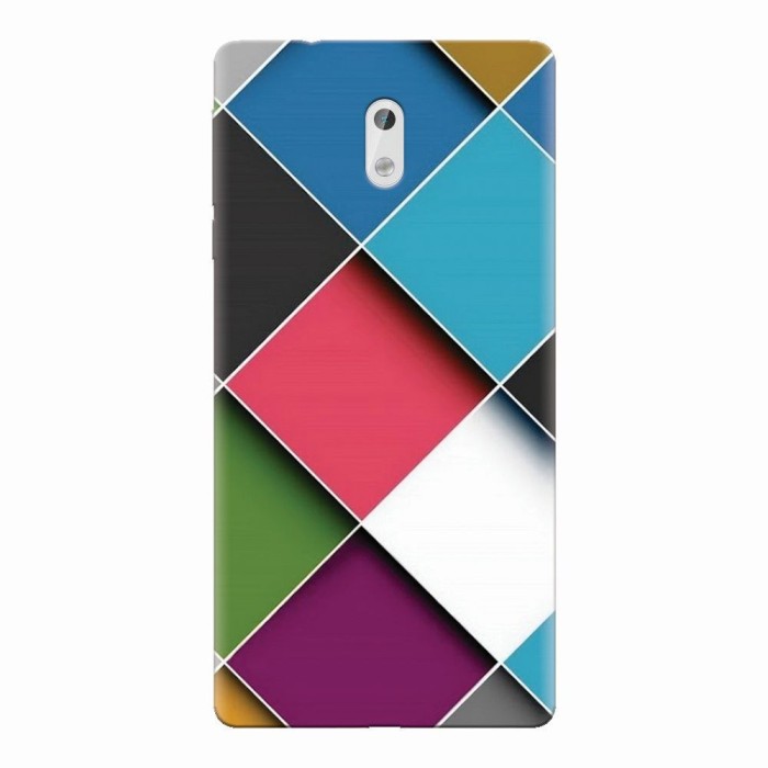 Husa silicon pentru Nokia 3, Square