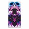 Husa silicon pentru Nokia 3, Abstract Framed Skull