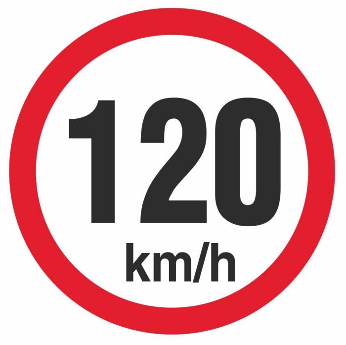 Autocolant reflectorizant, Automax, pentru limitare de viteza, 120 km/h 5201-120 Autocolant reflectorizant, Automax, pentru limitare de viteza, 120 km/h 5201-120