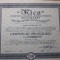 ACTIUNI MINIERE &quot;MICA&quot; - SOCIETATE ANONIMA - 2500 LEI - 1946 - CERTIF. PROVIZ.