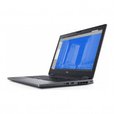 Laptop Dell Precision 7730 17.3 inch FHD Intel Core i9-8950HK 32GB DDR4 1TB SSD nVidia Quadro P4200 8GB Windows 10 Pro 3Yr NBD foto