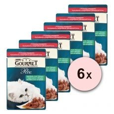 Plic GOURMET PERLE - vită şi morcov, 6 x 85g Plic GOURMET PERLE - vită şi morcov, 6 x 85g