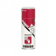 Spray Maston cu vopsea cauciucata, culoarea rosie, 400 ml 198050 foto