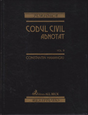 Codul civil adnotat foto