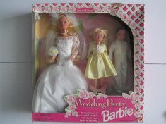 Papusa Barbie-Barbie Wedding Party Deluxe Set-Nunta-1994-Mattel 13557-NOU foto