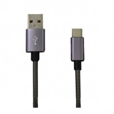 Cablu USB tip C, Automax, 1m, 2A KAB-0062-USB-TYPEC foto