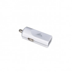 Incarcator Automax cu USB, 1A 12 / 24V, alb 3130 foto