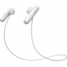 Casti Sony WI-SP500 Bluetooth sport, alb foto